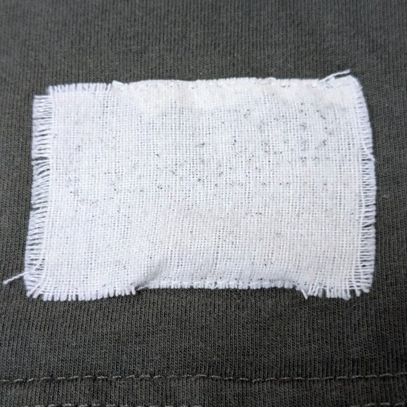 Vtg Y2K Marithe Francois Girbaud Mens 3XL Graffiti Spell Out Green Shirt Distrd - Picture 12 of 16